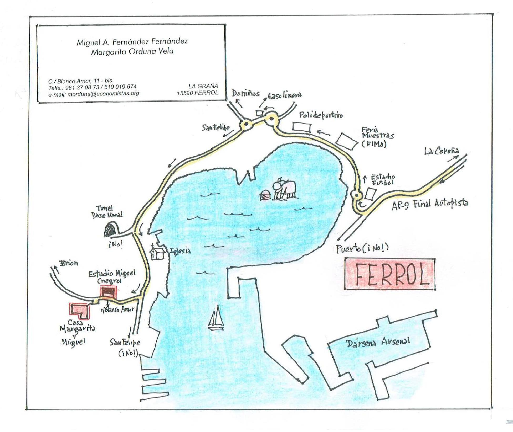 Apartamento Con Piscina Y Excelentes Vistas Ferrol Luaran gambar